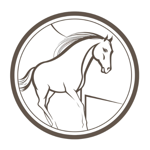 Logo d'un cheval en pension équine